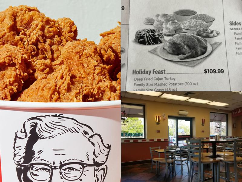 KFC Menu