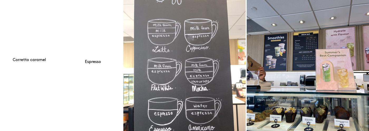 Second Cup Café Menu