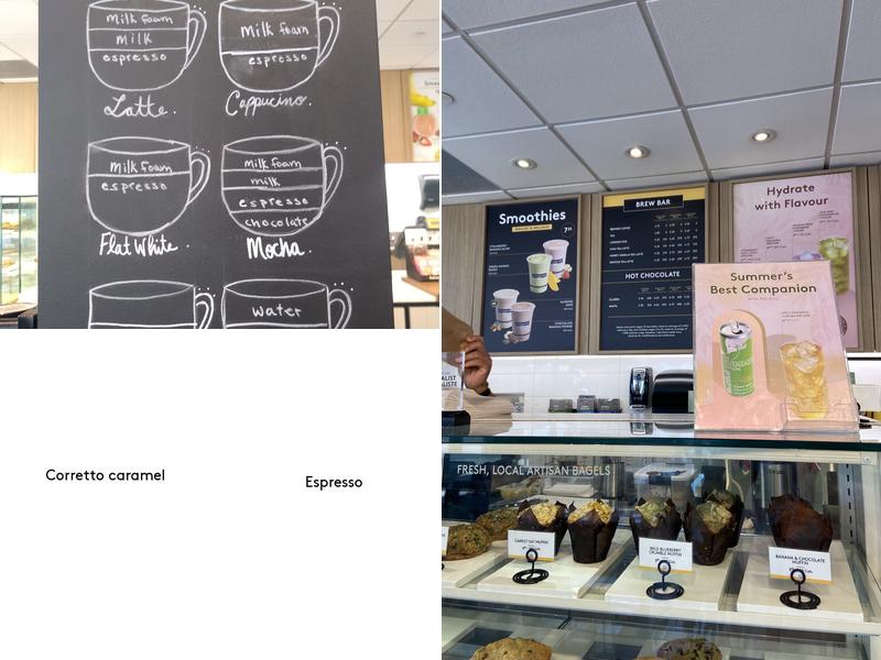 Second Cup Café Menu