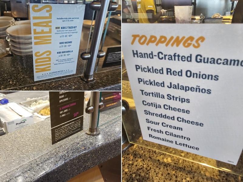 QDOBA Mexican Eats Menu