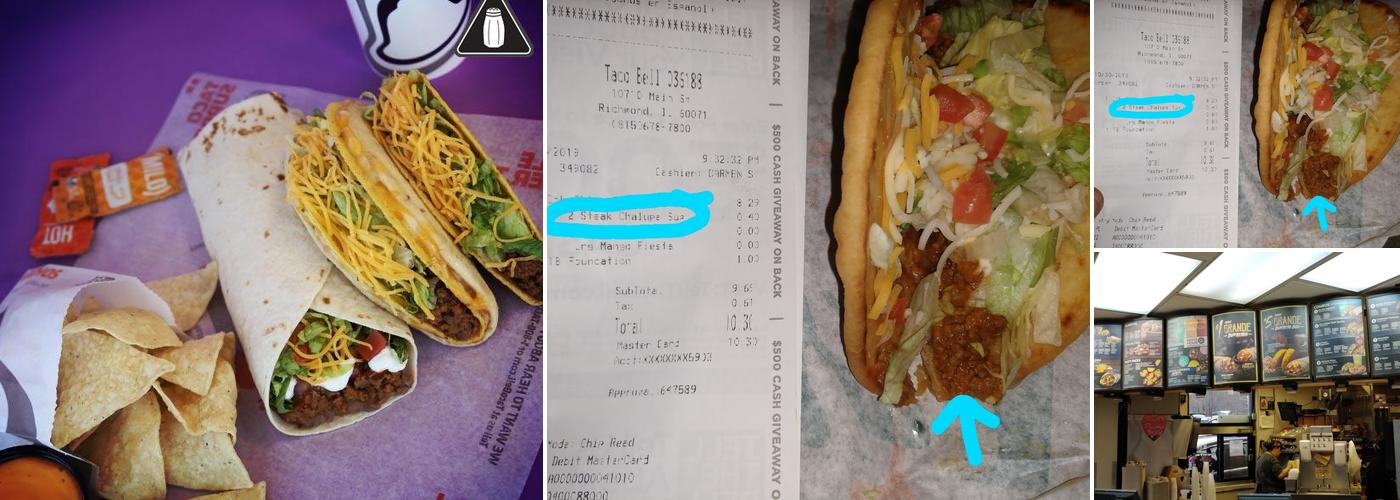 Taco Bell Menu