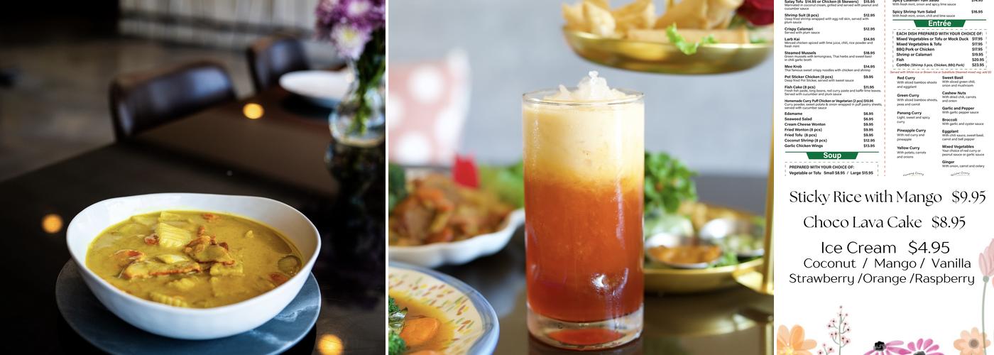 Spices Thai Kitchen Menu