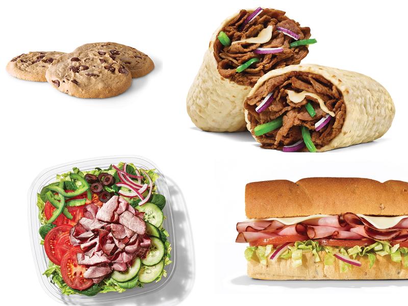 Subway Menu