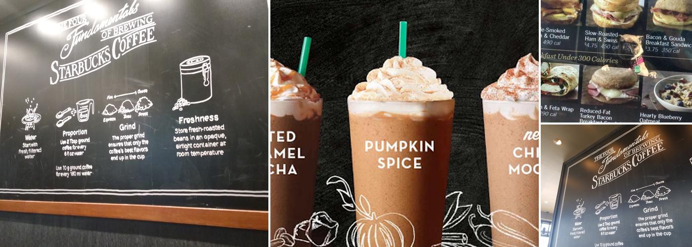 Starbucks Menu
