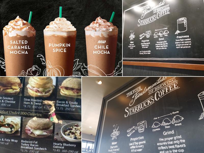Starbucks Menu