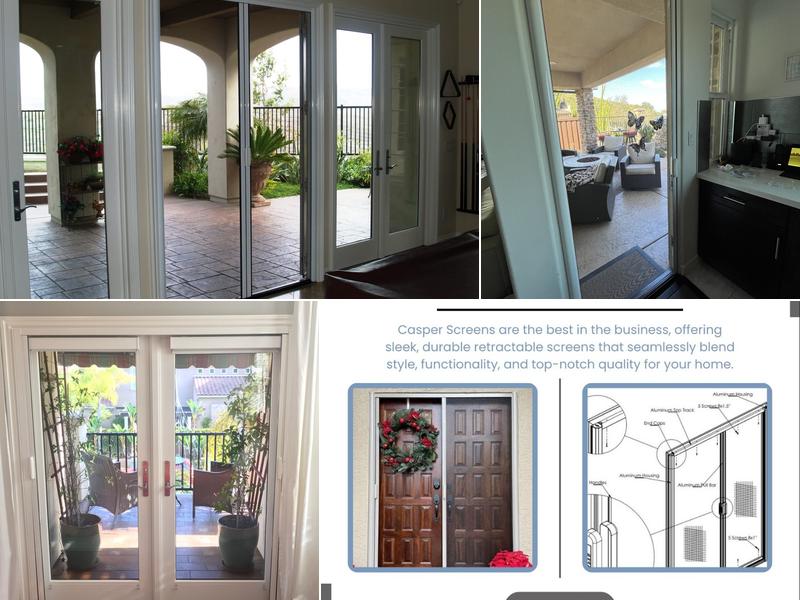 Casper Retractable Screen Doors