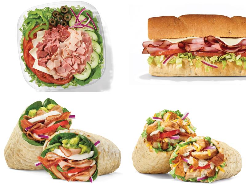 Subway Menu