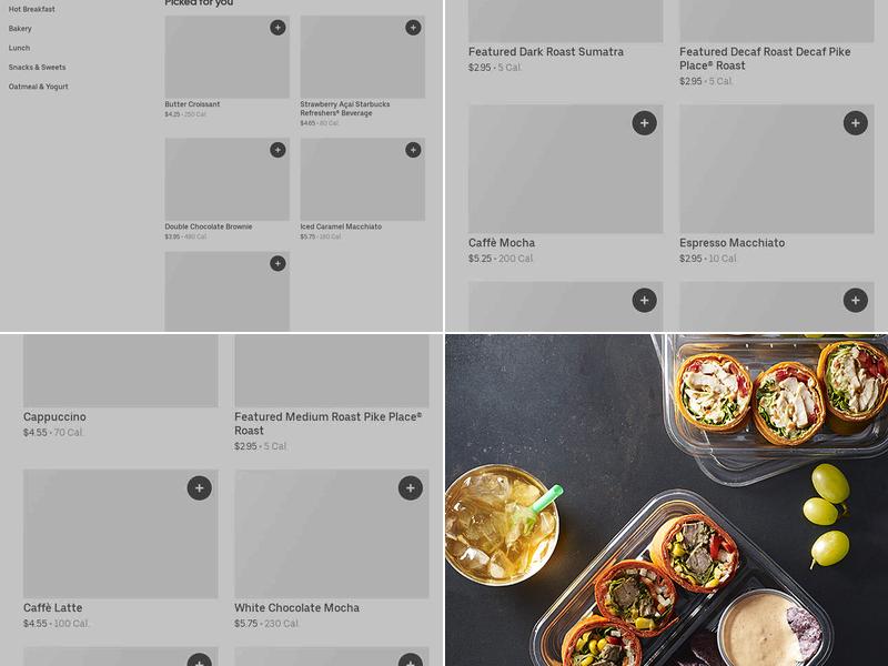 Starbucks Menu