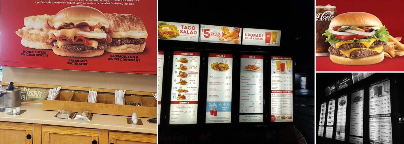 Wendy's Menu