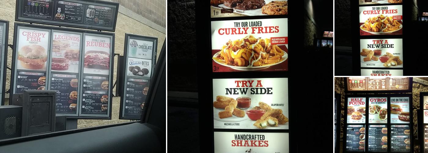 Arby's Menu