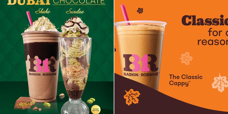Baskin-Robbins Menu