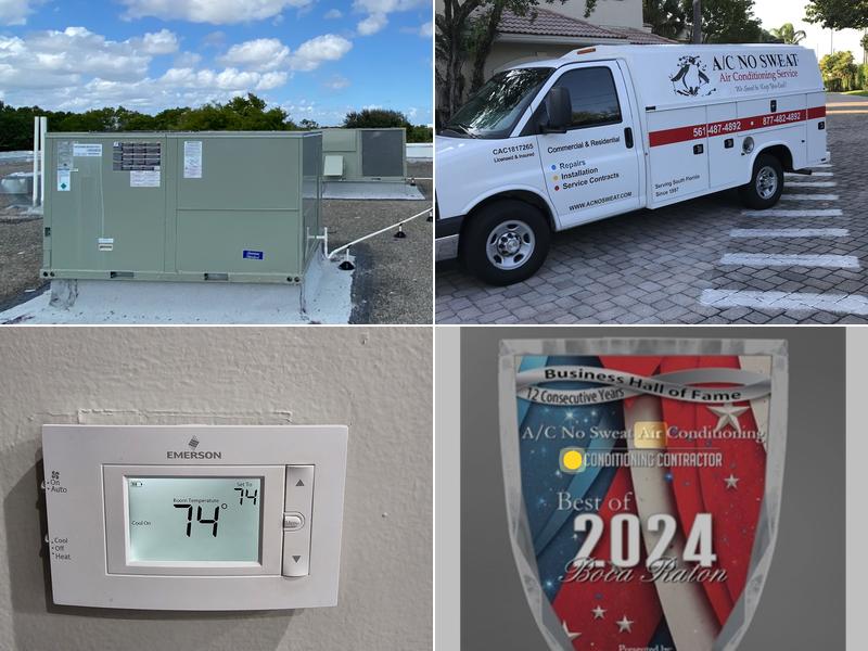 A/C No Sweat Air Conditioning Service