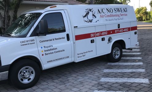 A/C No Sweat Air Conditioning Service