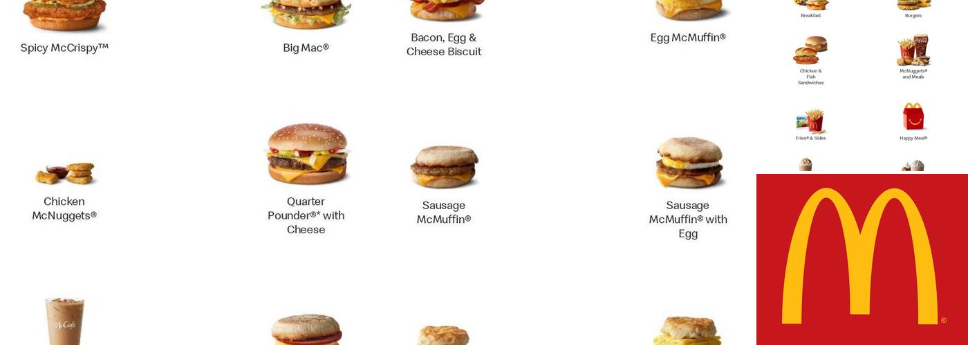 McDonald's Menu
