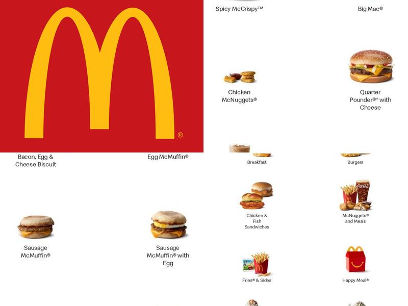 McDonald's Menu