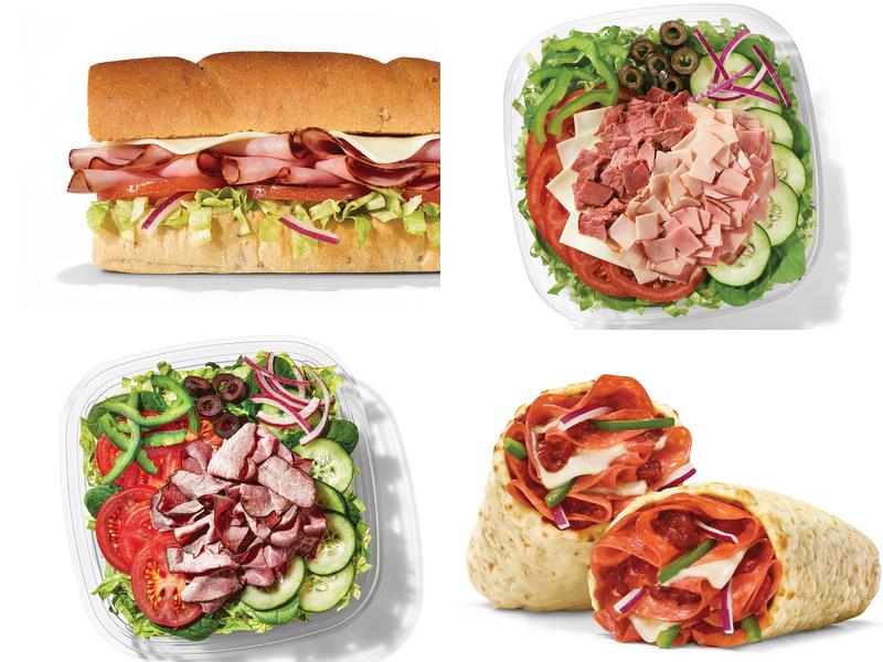 Subway Menu
