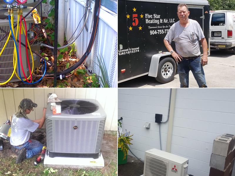 Five Star Heating and Air LLC CAC1821355