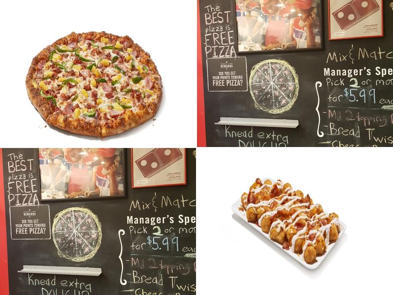 Domino's Pizza Menu