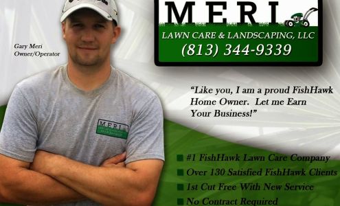 Meri Lawn Care & Landscaping, LLC 16845 Hawkridge Rd, Lithia Florida 33547