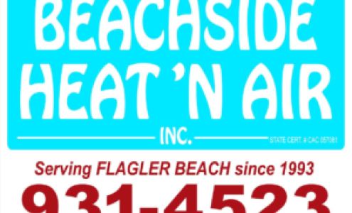 Beachside Heat 'N Air, Inc. 1331 N Daytona Ave, Flagler Beach Florida 32136