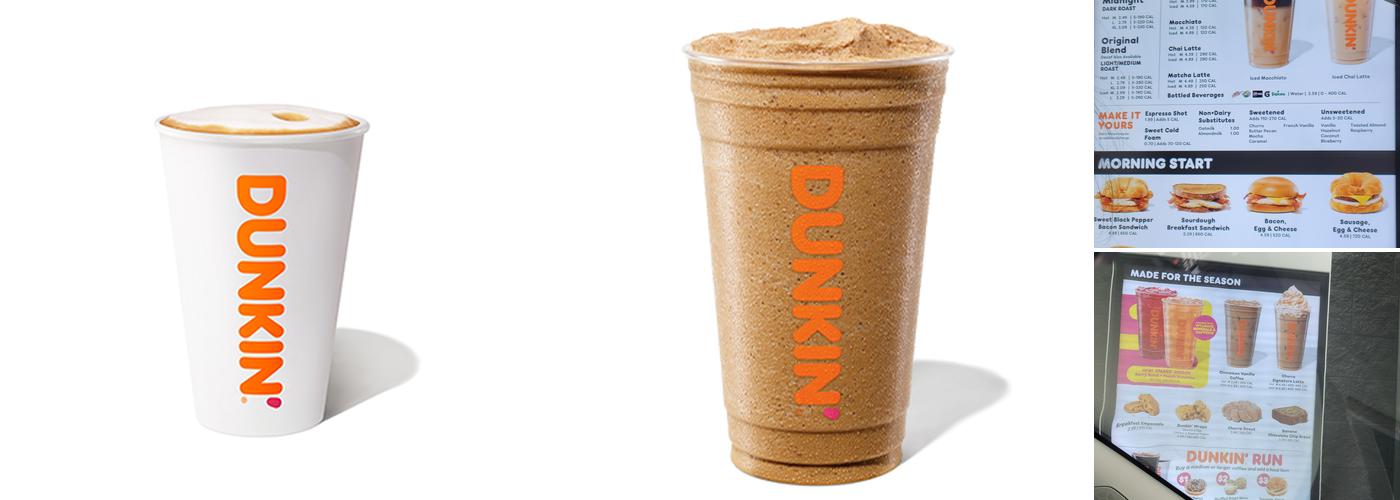 Dunkin' Menu