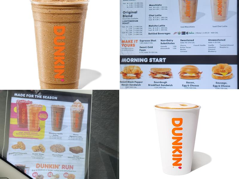 Dunkin' Menu
