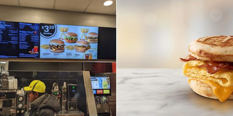 McDonald's Menu