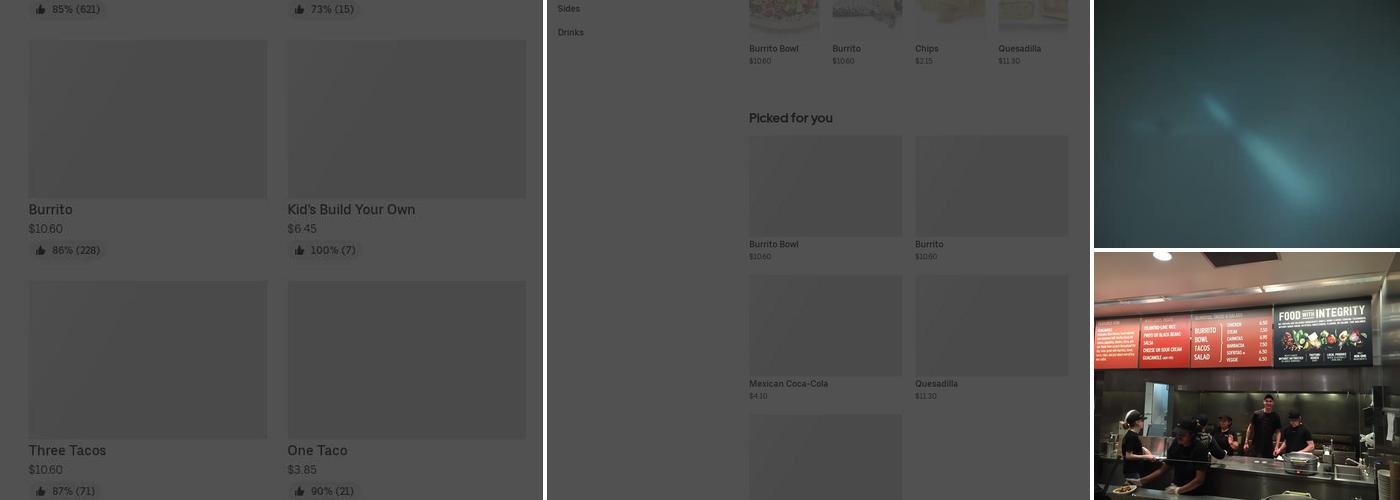 Chipotle Mexican Grill Menu