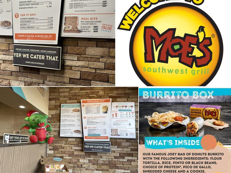 Moe's Southwest Grill Menu