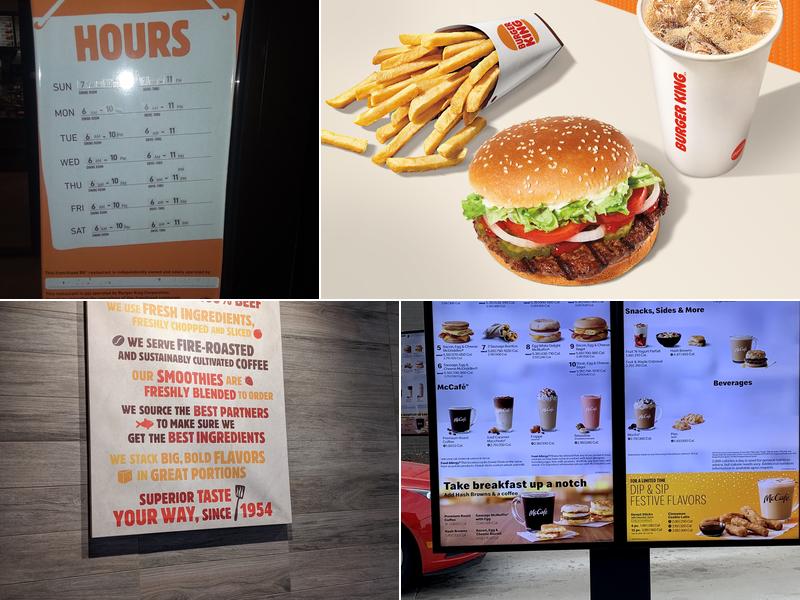 Burger King Menu