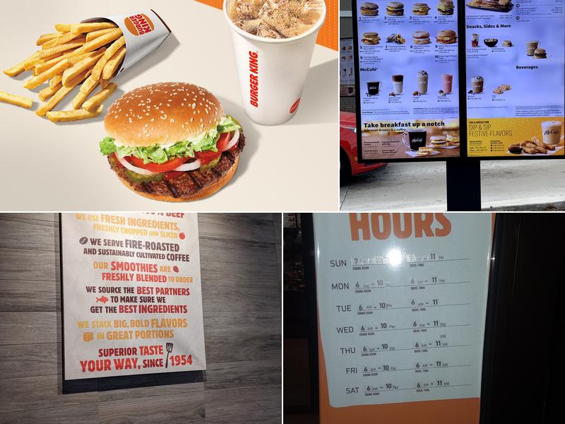 Burger King Menu