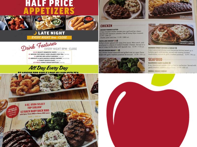 Applebee's Grill + Bar Menu
