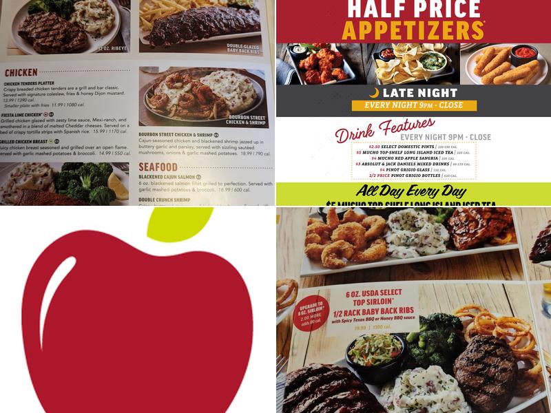 Applebee's Grill + Bar Menu