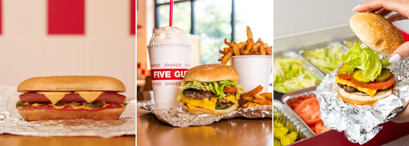 Five Guys Menu