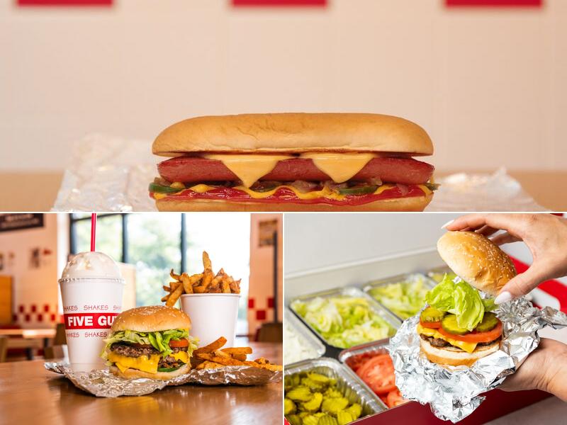 Five Guys Menu