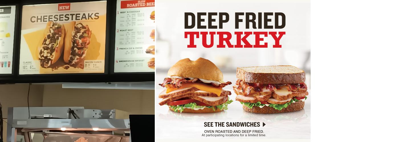 Arby's Menu