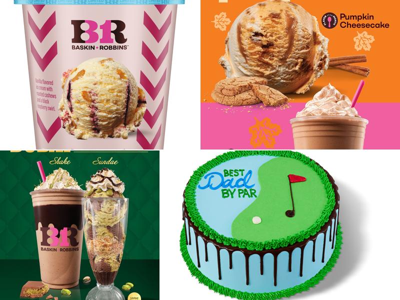 Baskin-Robbins Menu