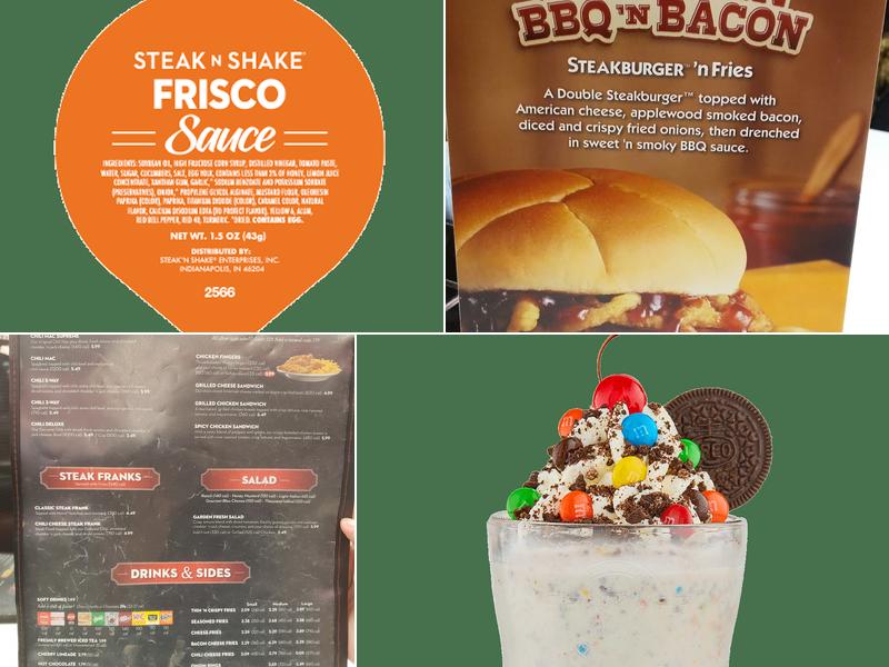 Steak 'n Shake Menu