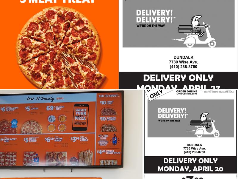Little Caesars Pizza Menu