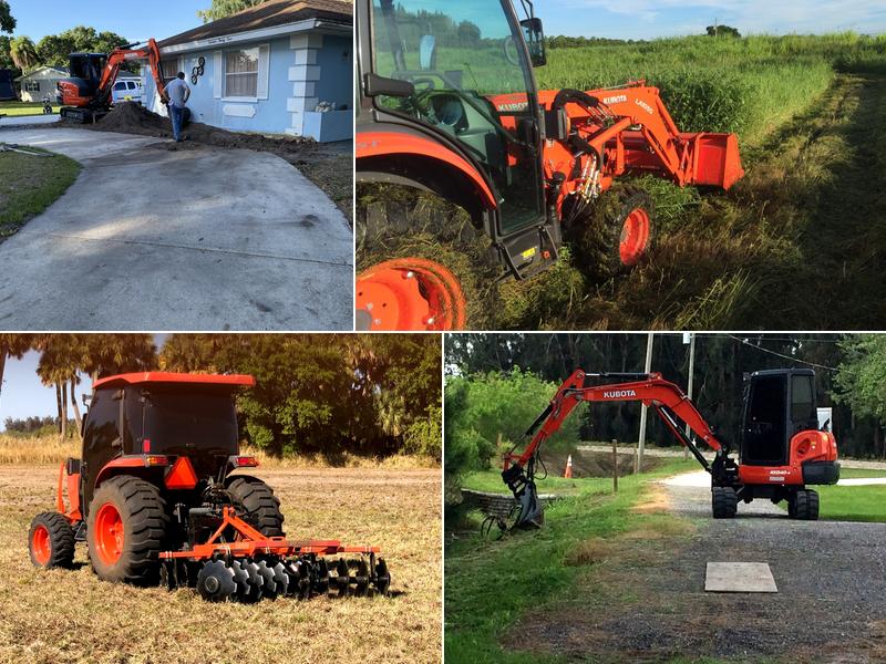 A Girl With A Tractor