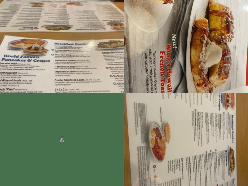 IHOP Menu