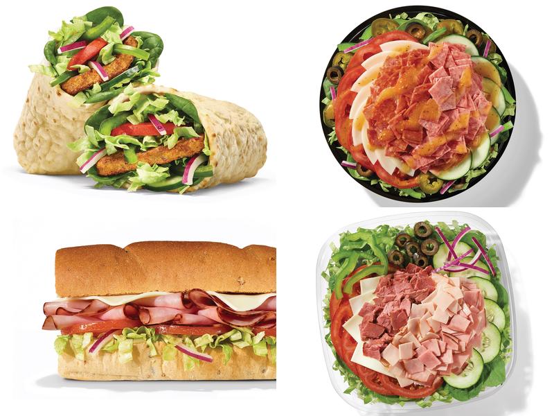 Subway Menu