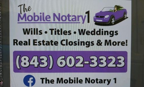 The Mobile Notary1 Tallwood Rd, Longs South Carolina 29568