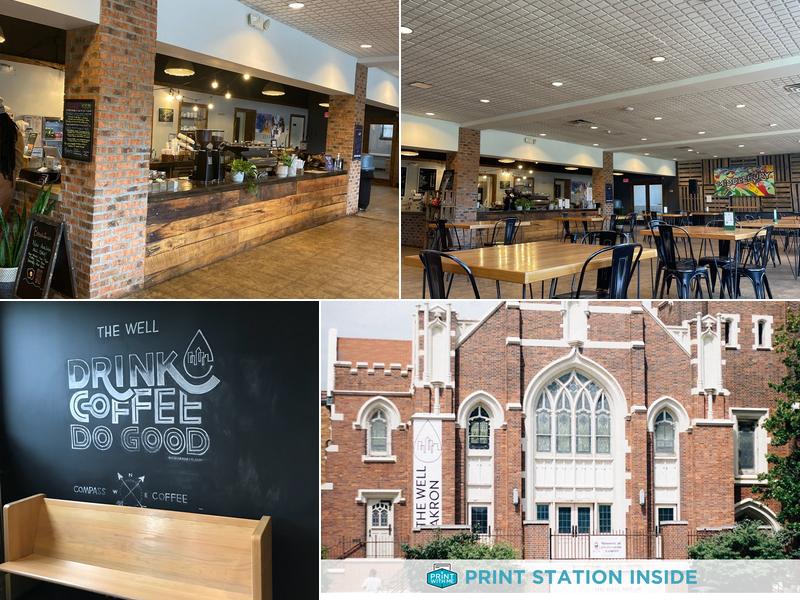 PrintWithMe Print Kiosk at Compass Coffee