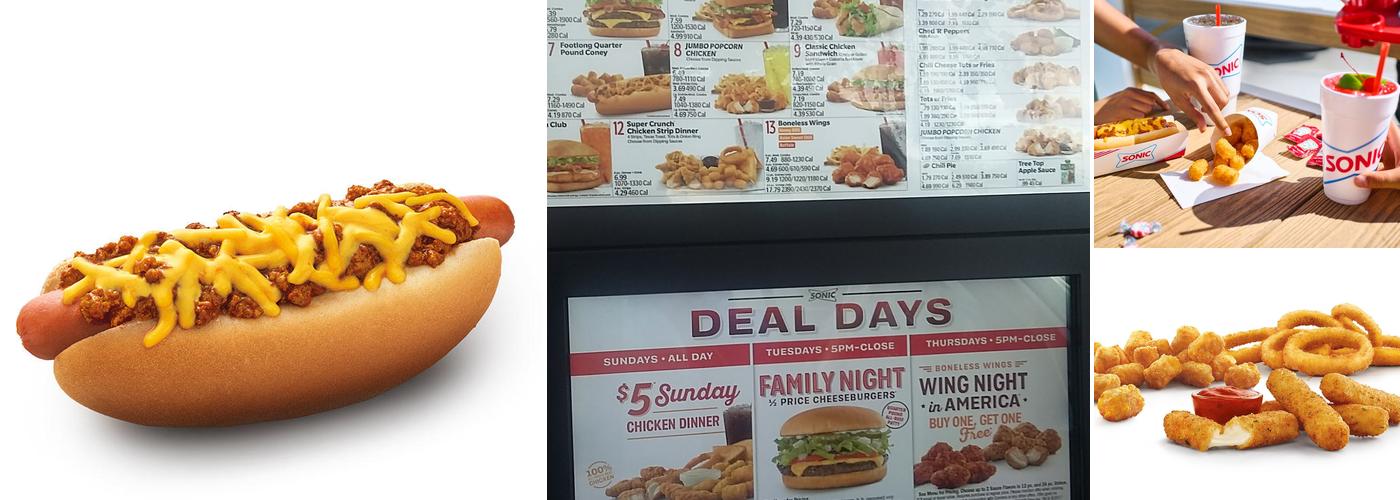 Sonic Drive-In Menu