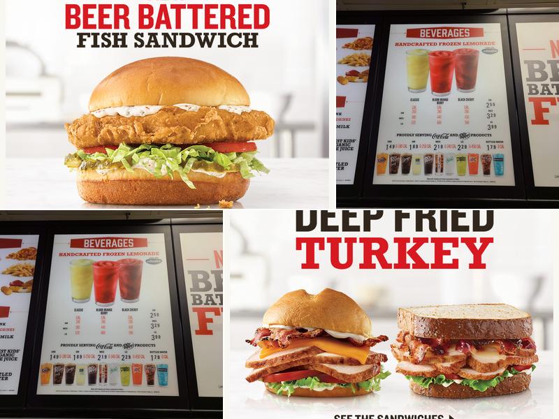 Arby's Menu
