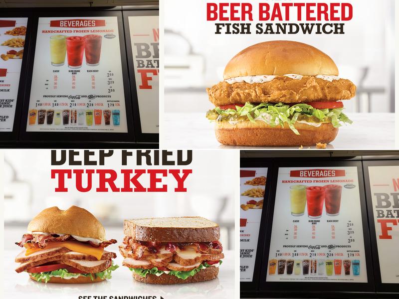 Arby's Menu