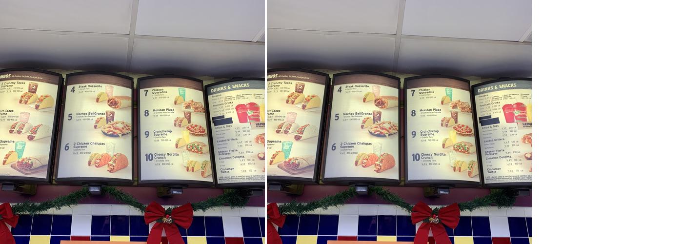Taco Bell Menu