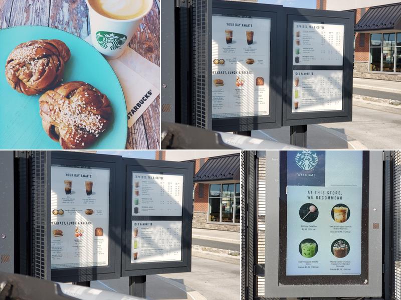 Starbucks Menu