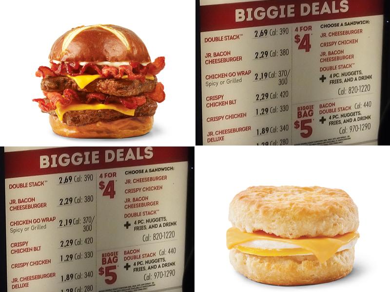 Wendy's Menu